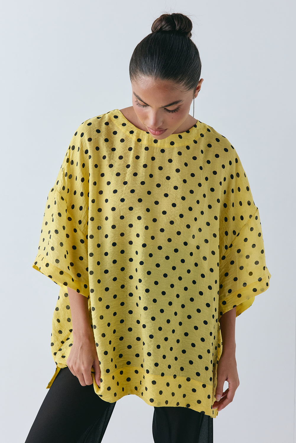 Esther Top Yellow Polka Dot | VRG GRL online