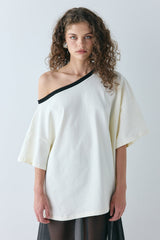 Blake Tee Cream | VRG GRL sale