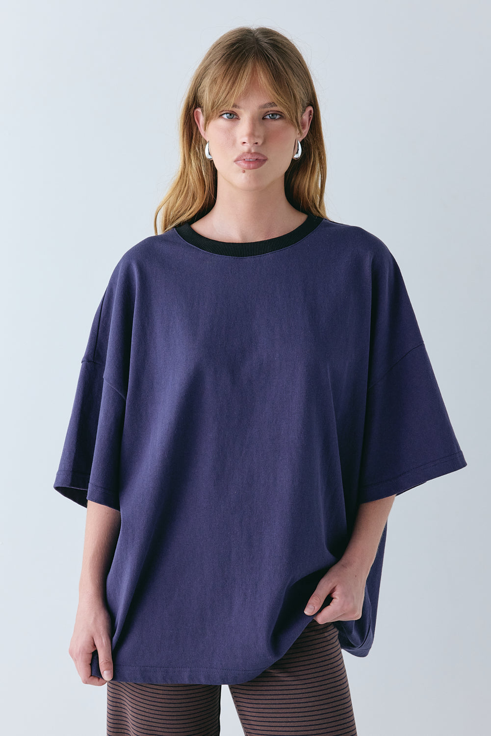 Willow Tee Navy | VRG GRL for sale