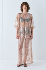 Arden Sequin Top Bronze | VRG GRL on sale