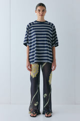 Blair Tee Navy Stripe | VRG GRL for sale