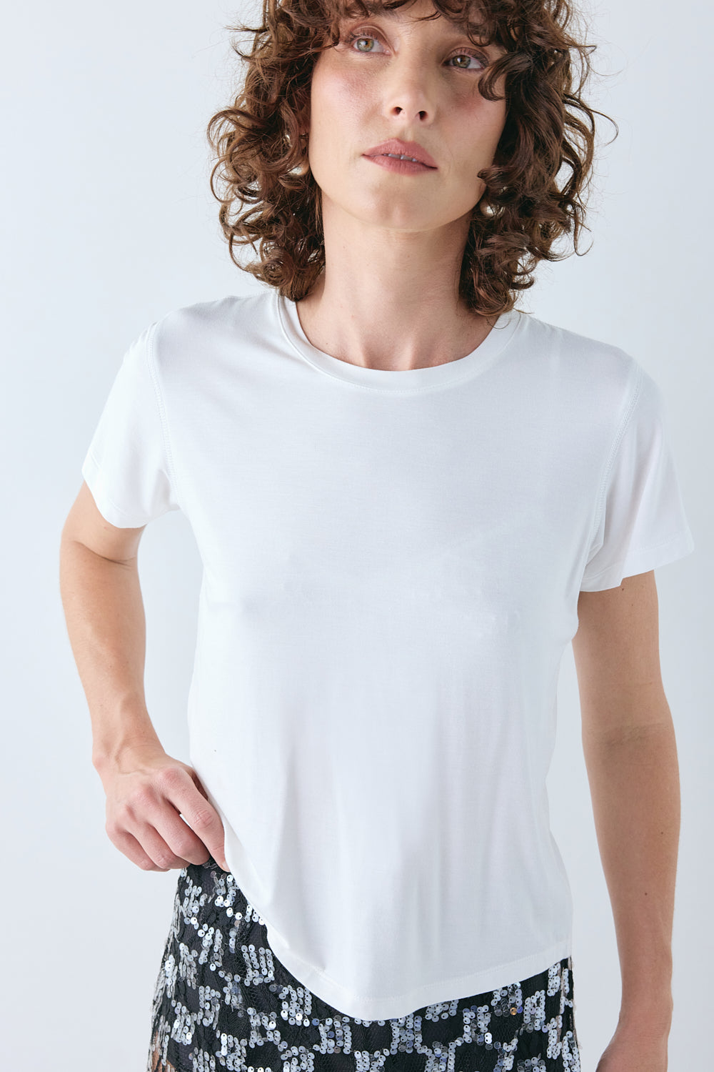 Cecile Tee White | VRG GRL on sale