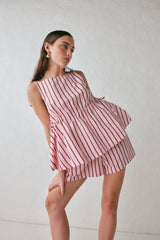 Indi Top Berry Stripe | VRG GRL US