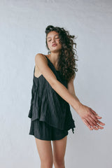 Indi Top Crinkle Black | VRG GRL near me