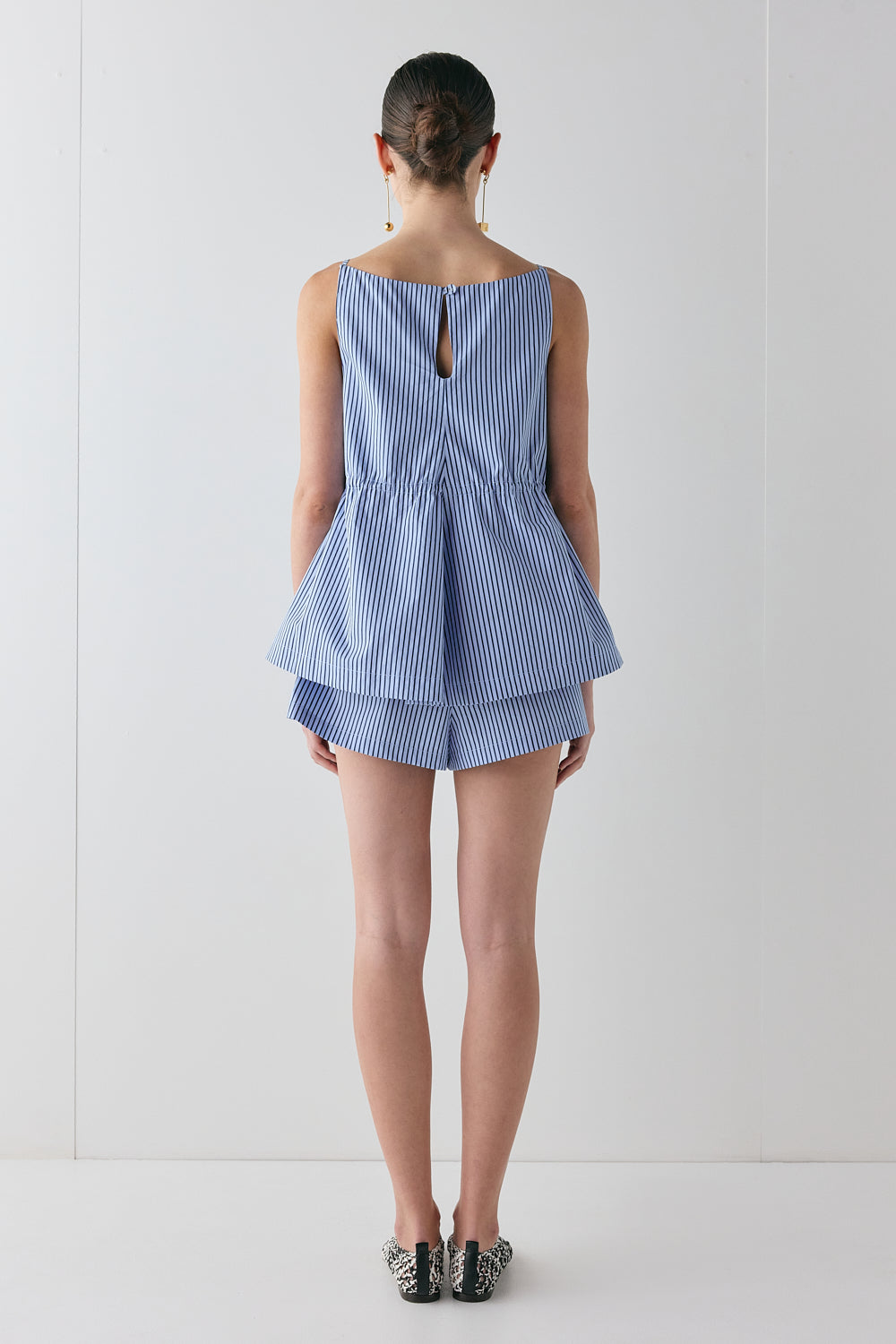 Indi Top Blue Stripe | VRG GRL online
