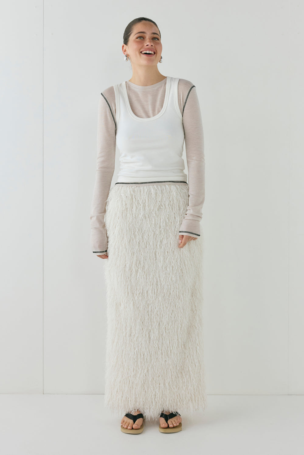 Cora Tank White | VRG GRL sale