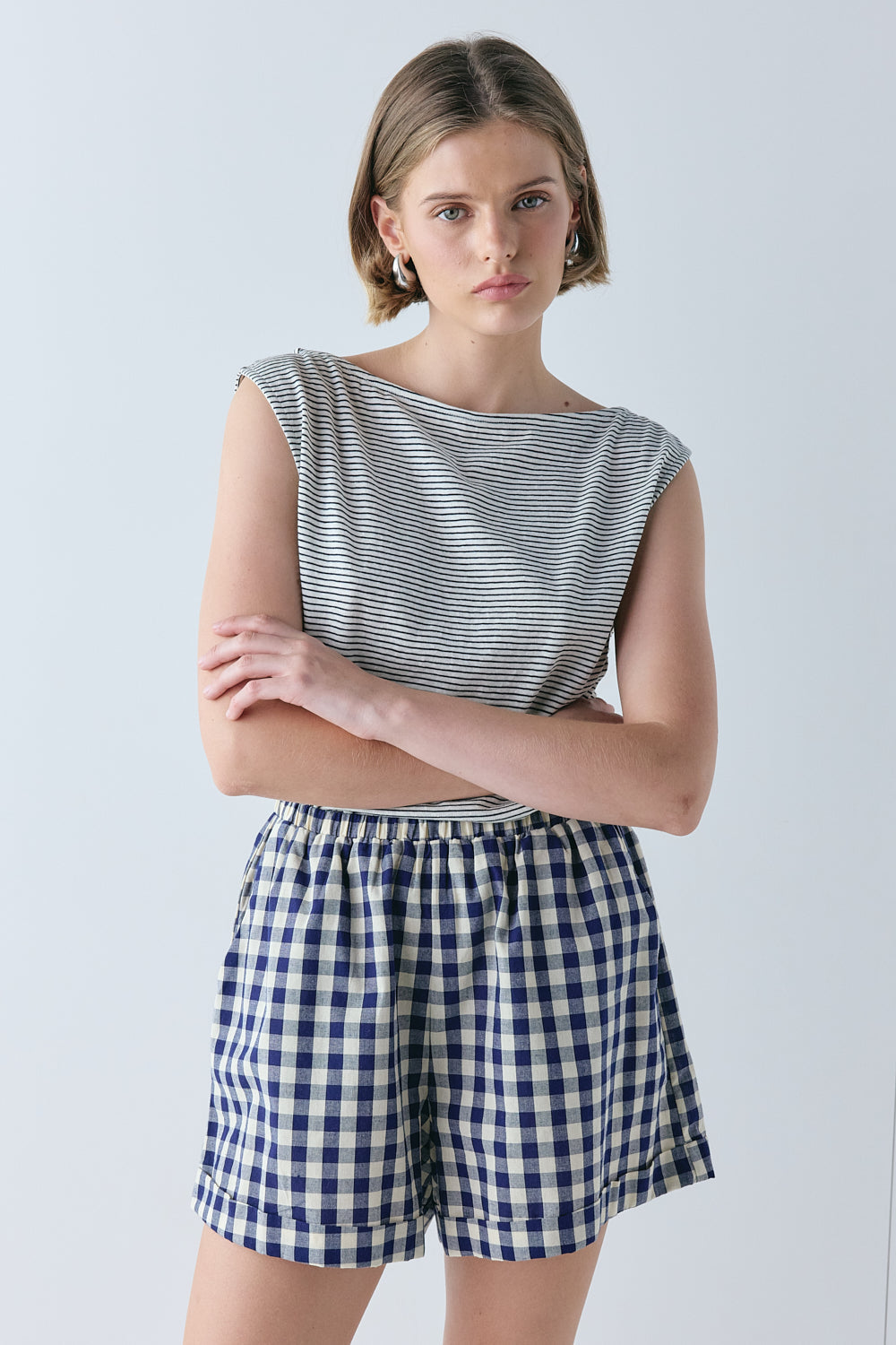 Joanna Top Stripe | VRG GRL for sale