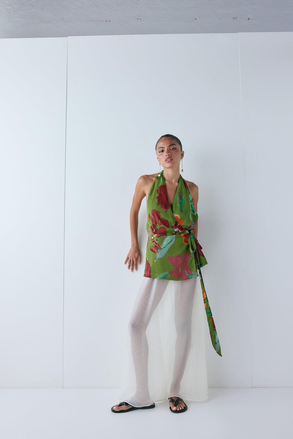 Prue Top Poppy | VRG GRL on sale