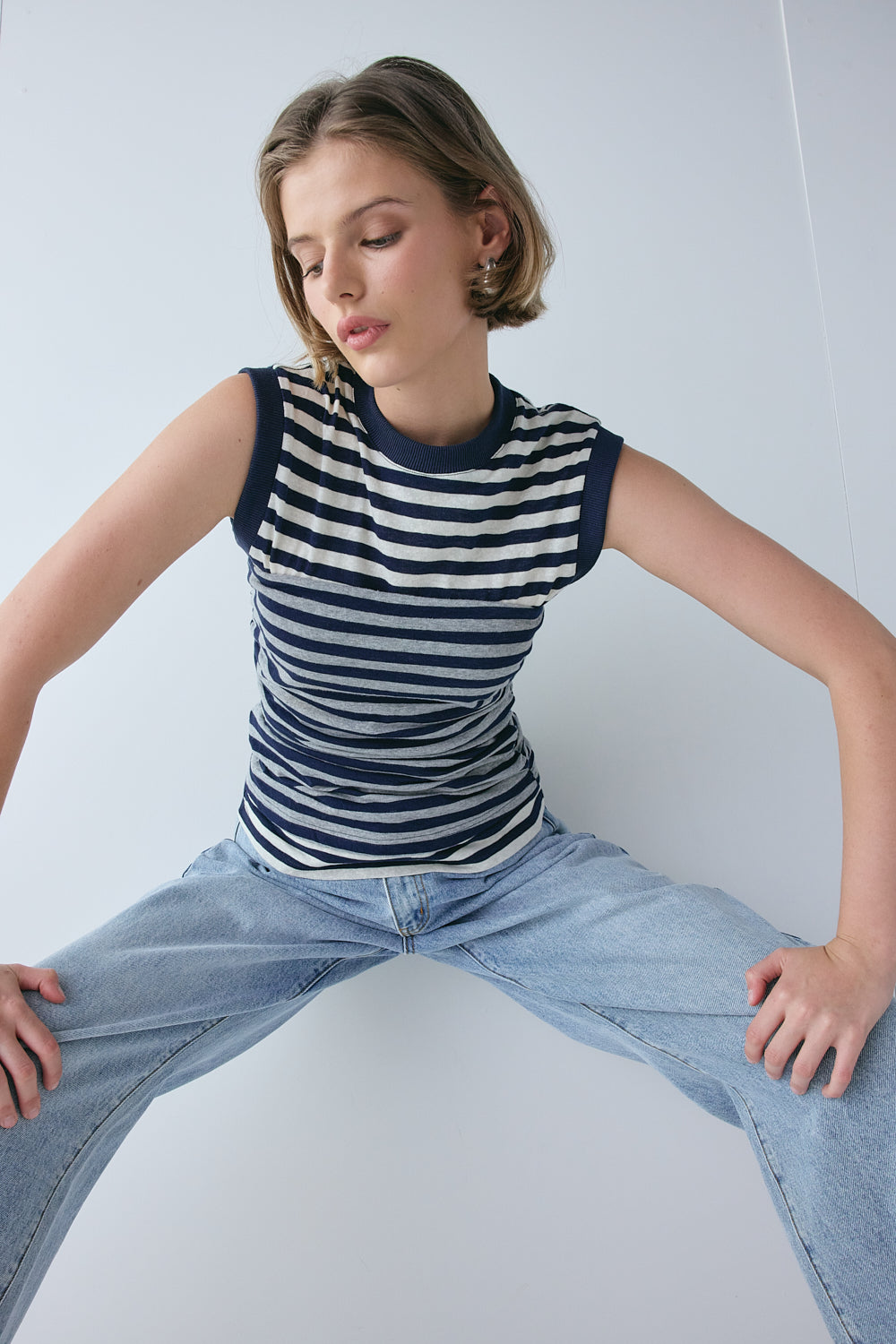 Jaclyn Tank Stripe | VRG GRL for sale