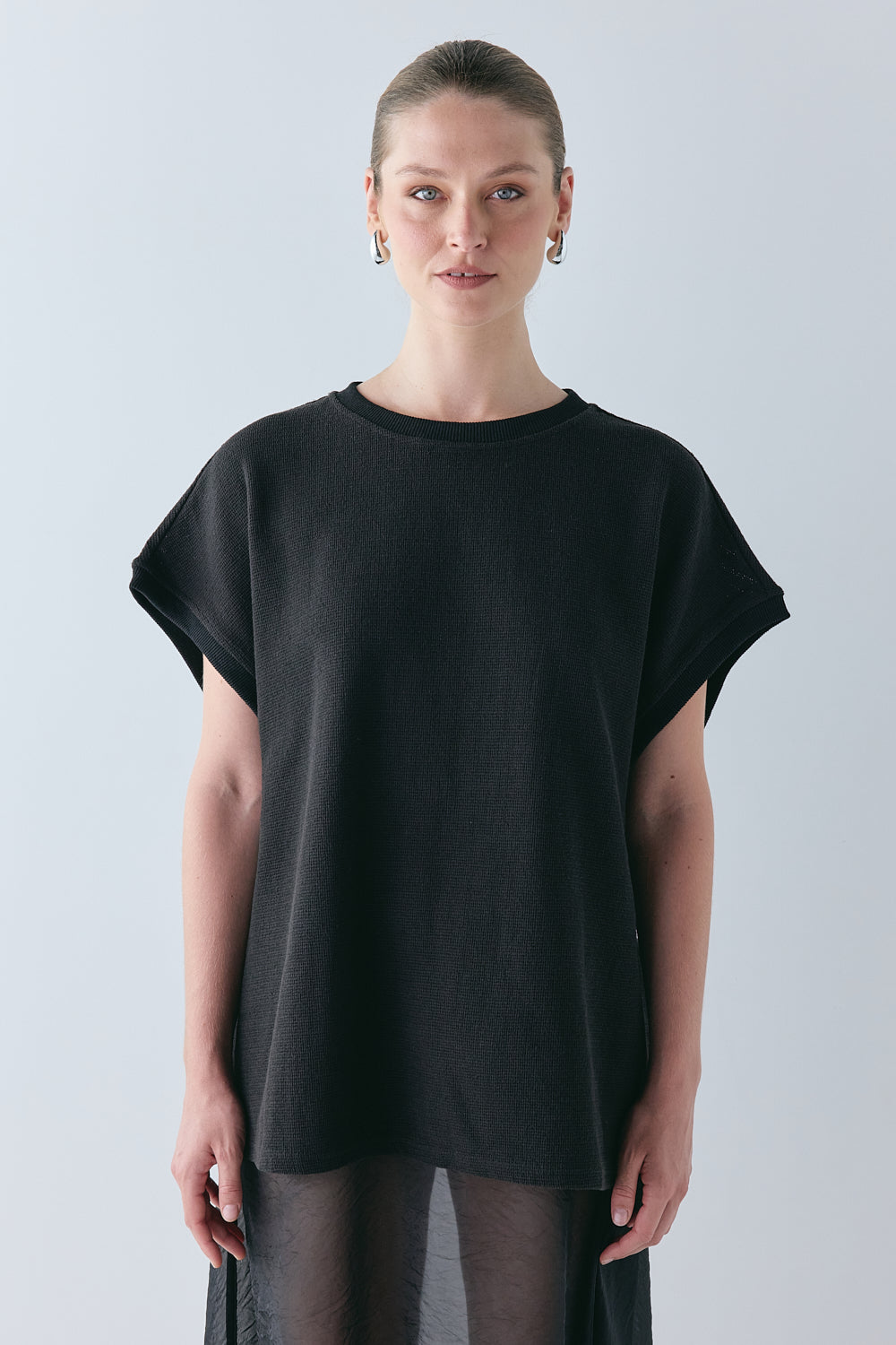 Lori Waffle Tank Black | VRG GRL near me