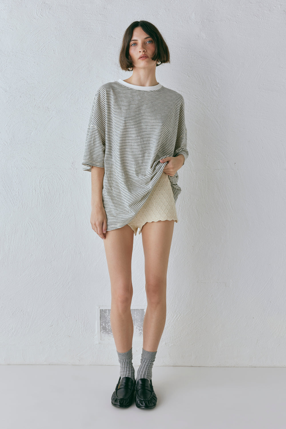 Willow Tee Stripe | VRG GRL sale