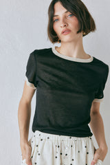 Lane Tee Black | VRG GRL for sale