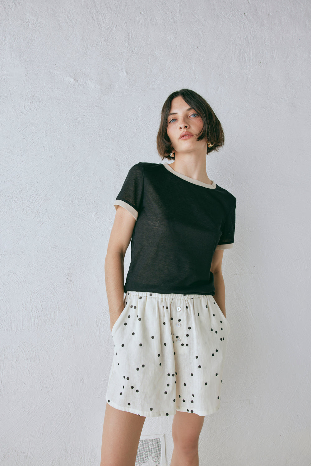Lane Tee Black | VRG GRL for sale
