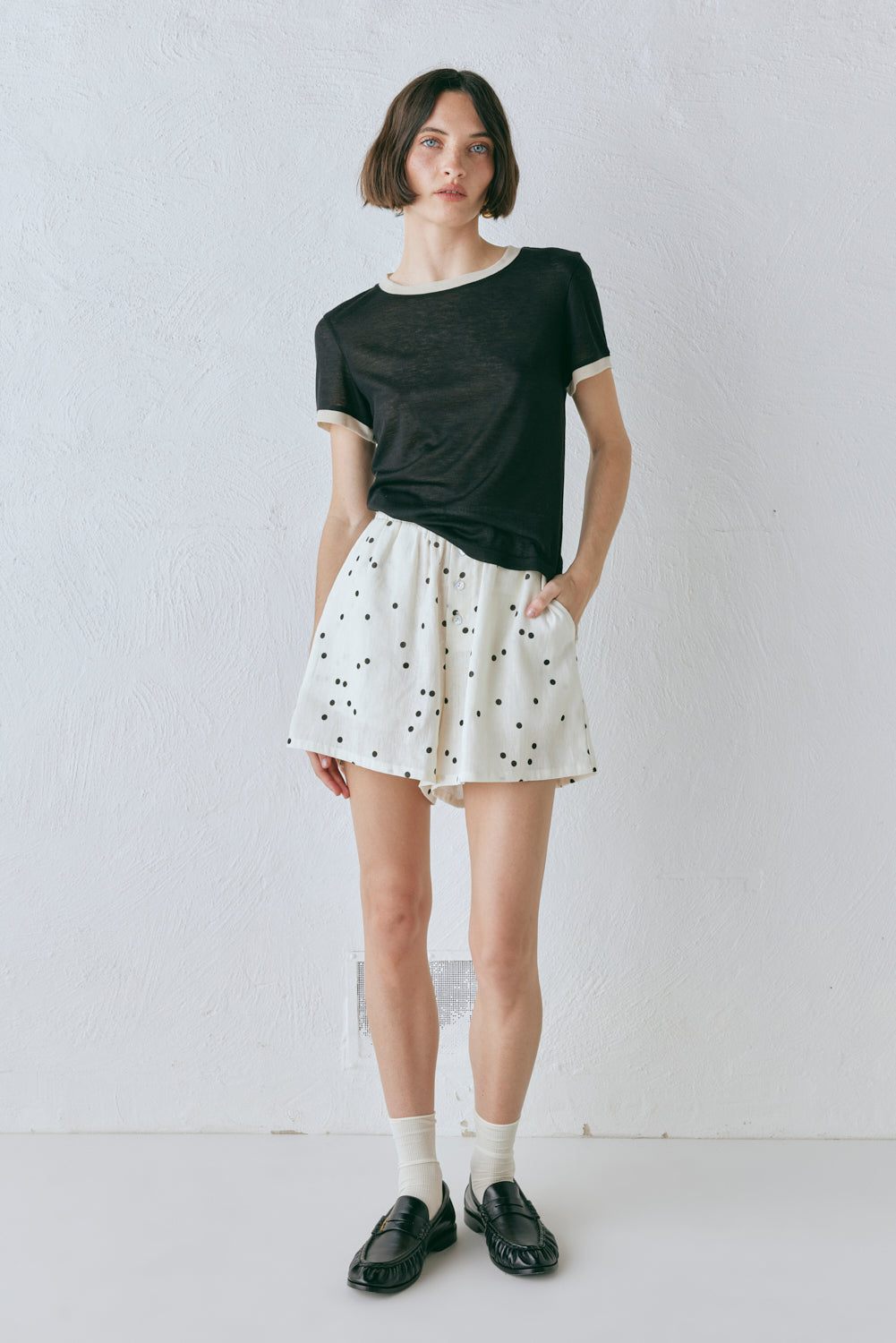 Lane Tee Black | VRG GRL for sale