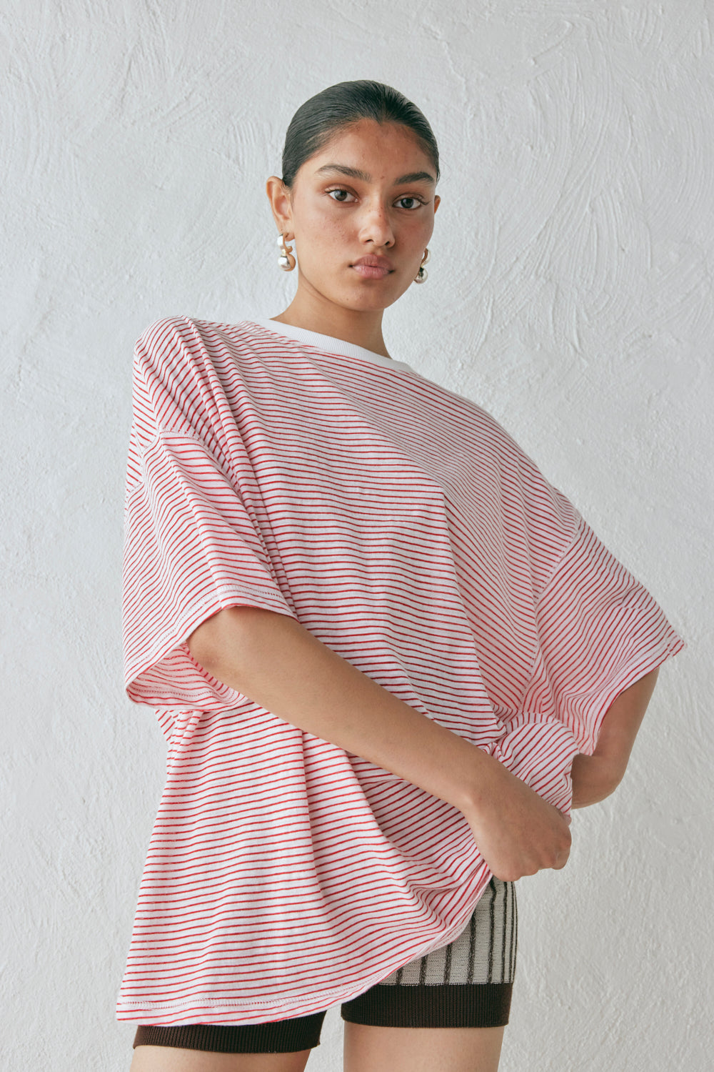 Willow Tee Red Stripe | VRG GRL near me