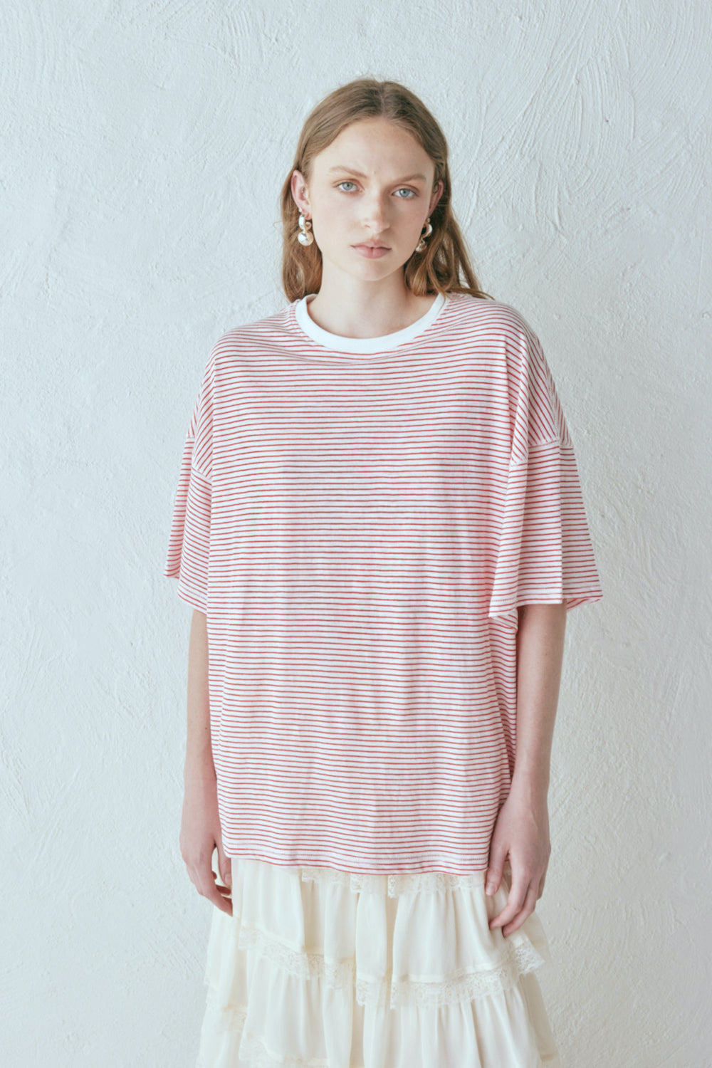 Willow Tee Red Stripe | VRG GRL near me