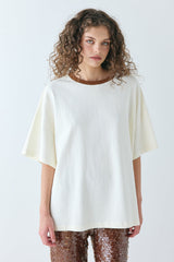 Willow Tee Cream | VRG GRL online