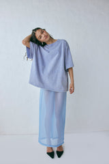 Willow Tee Chalk Blue | VRG GRL for sale