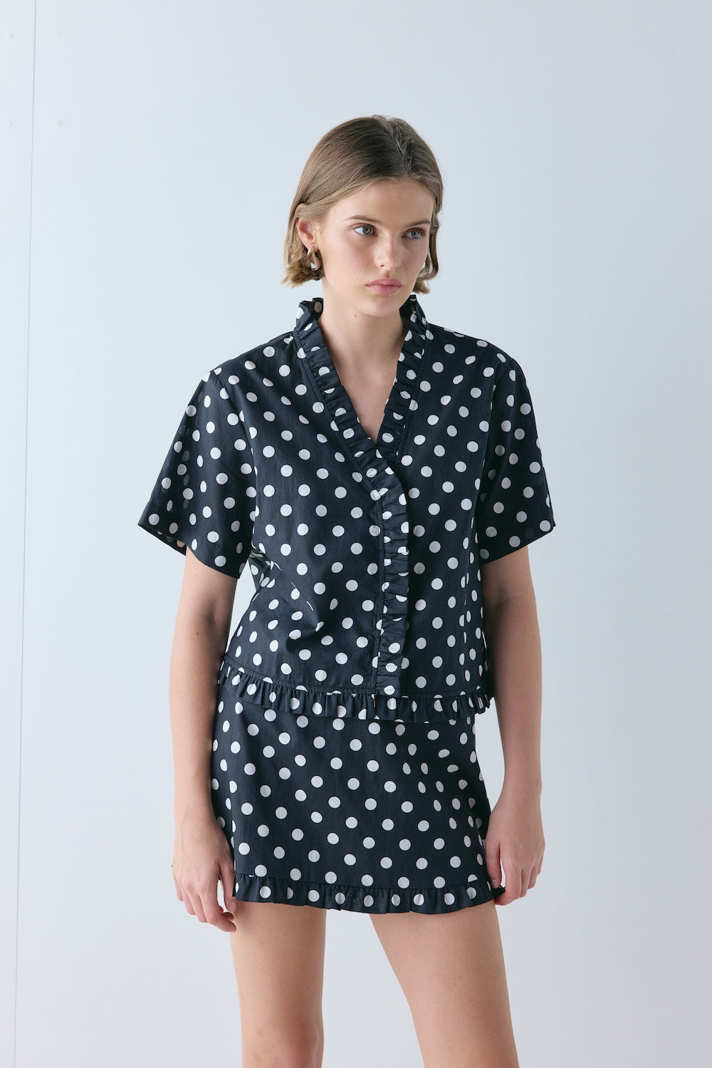 Piper Top Polka Dot | VRG GRL discount