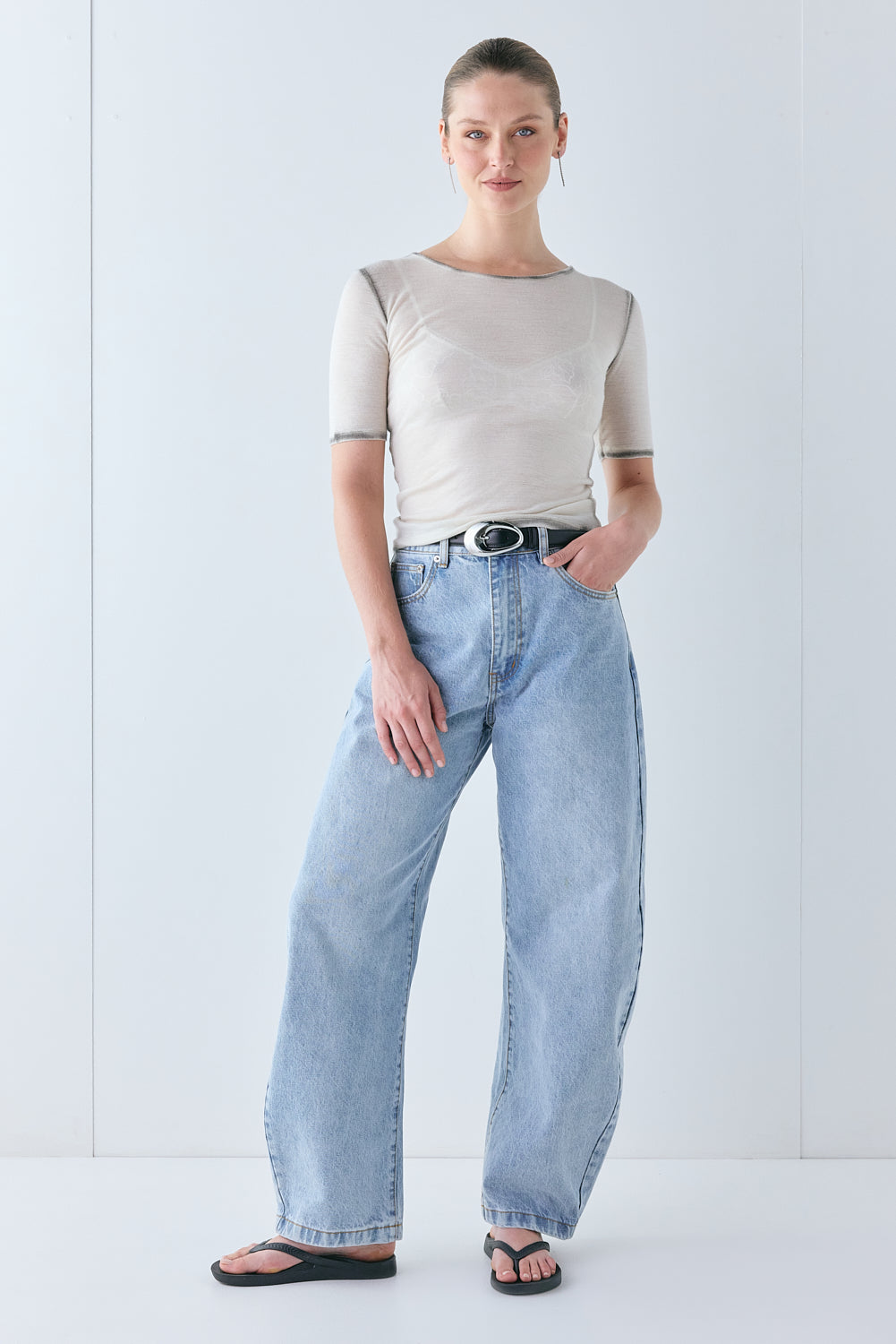 Gisele Merino Tee Spray | VRG GRL on sale