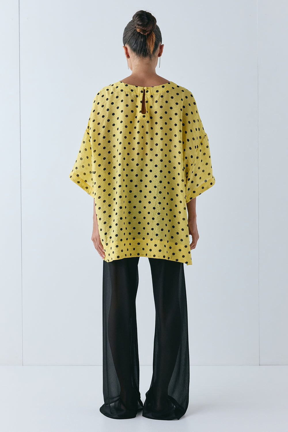 Esther Top Yellow Polka Dot | VRG GRL near me