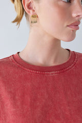 Willow Tee Chalk Red | VRG GRL discount