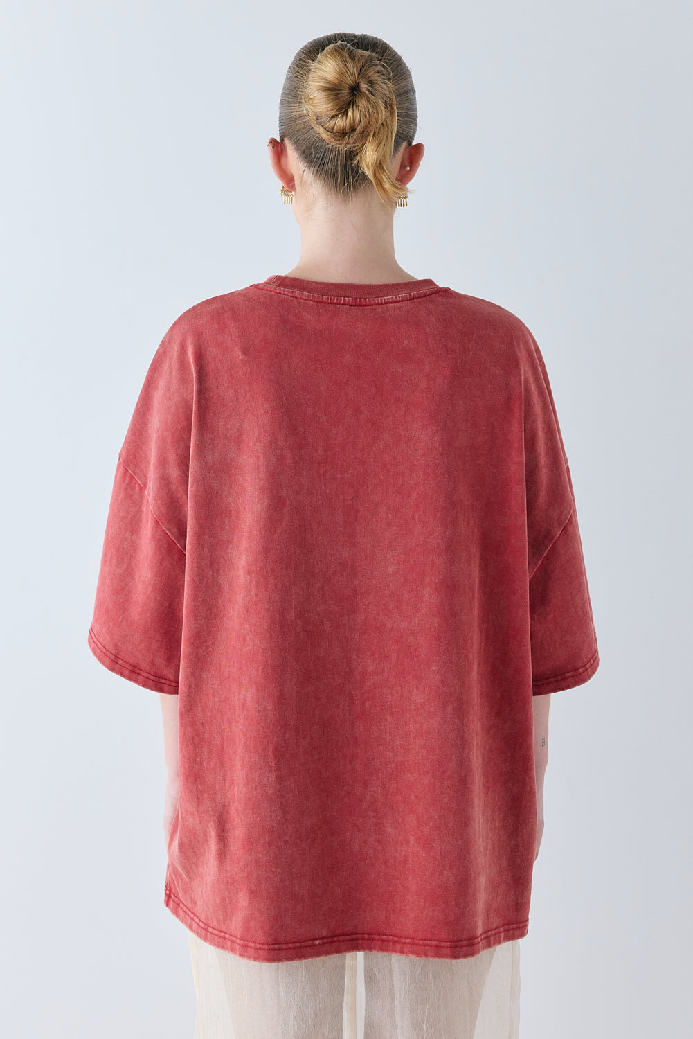 Willow Tee Chalk Red | VRG GRL discount