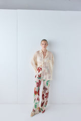 Vale Sheer Shirt Ecru | VRG GRL US