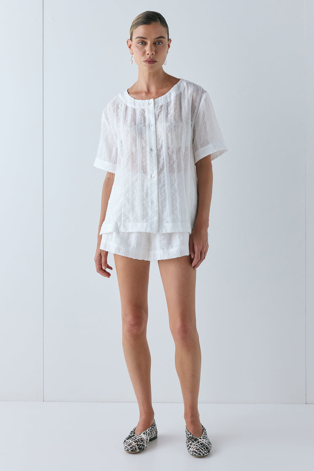 Simone Top White | VRG GRL discount