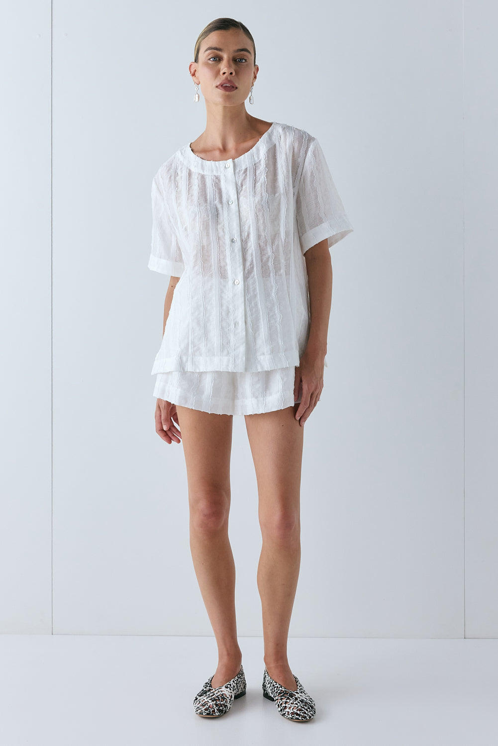 Simone Top White | VRG GRL discount