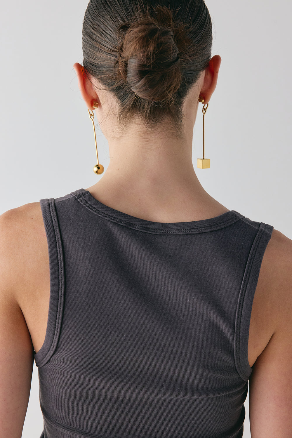 Cora Tank Charcoal | VRG GRL sale