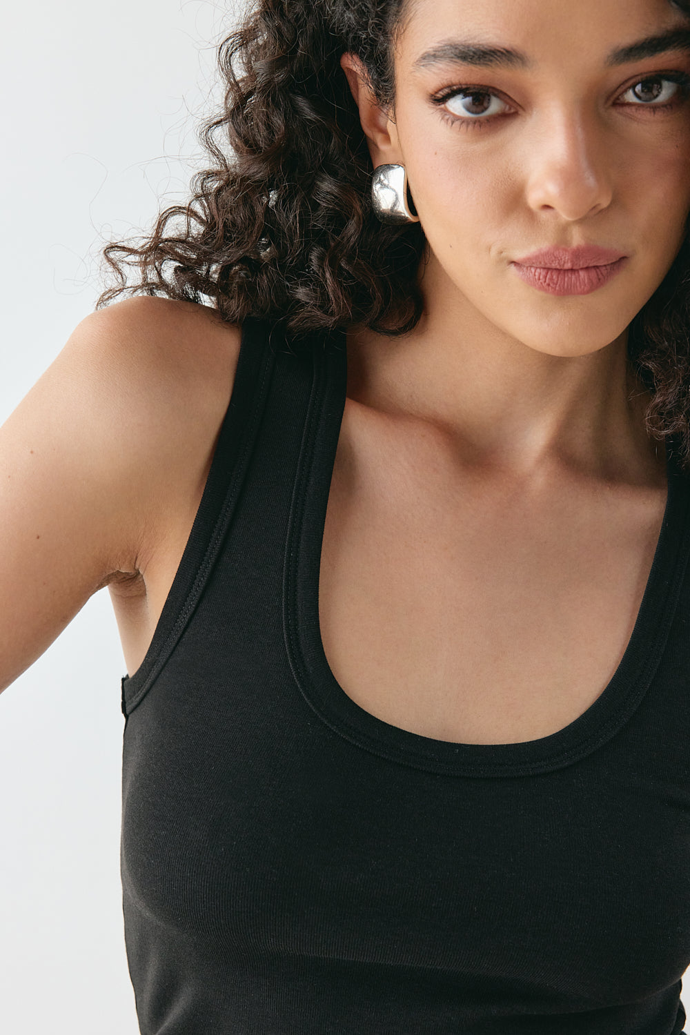 Cora Tank Black | VRG GRL for sale