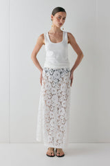 Cora Tank White | VRG GRL on sale