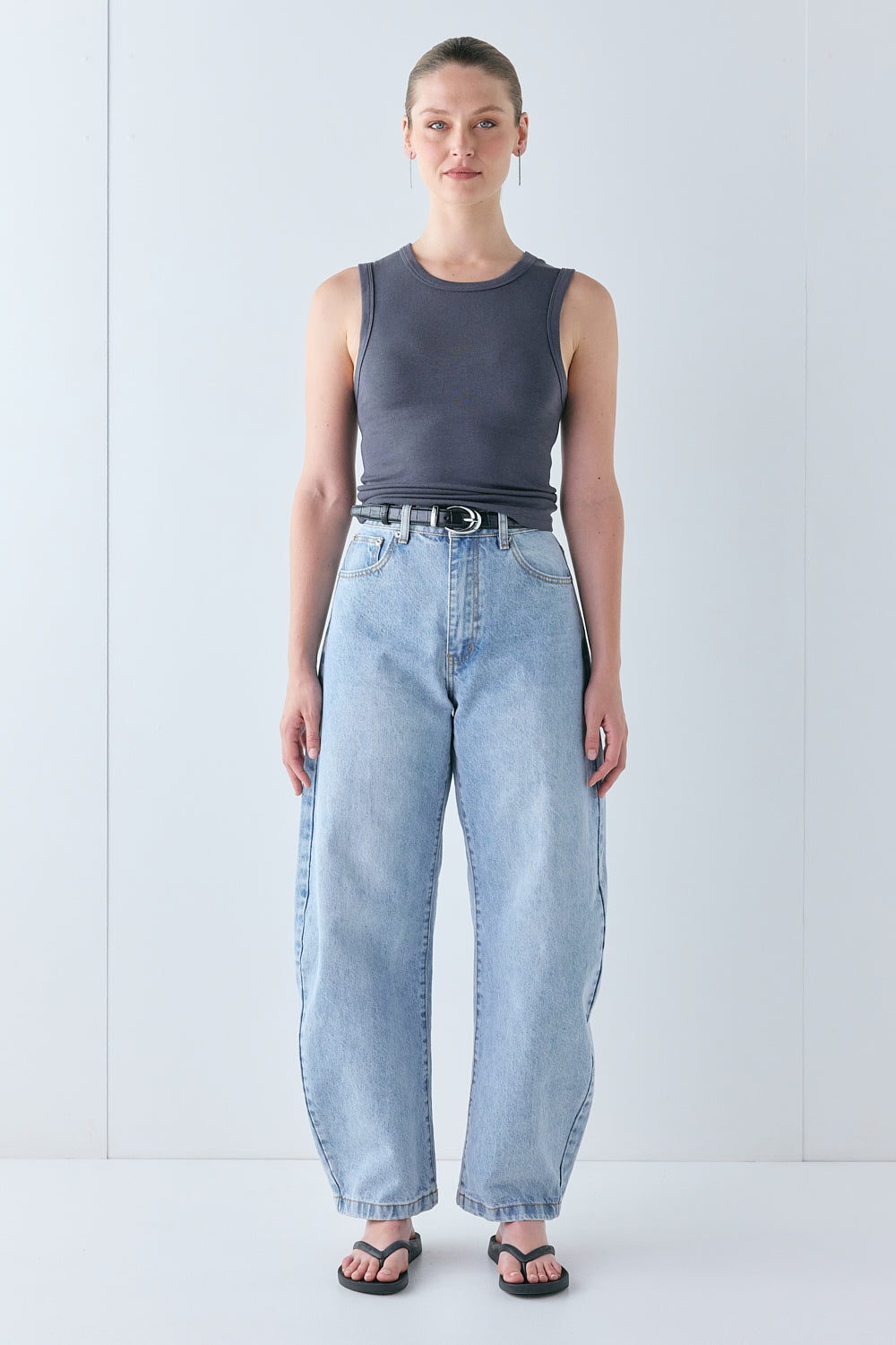 Mona Tank Charcoal | VRG GRL near me