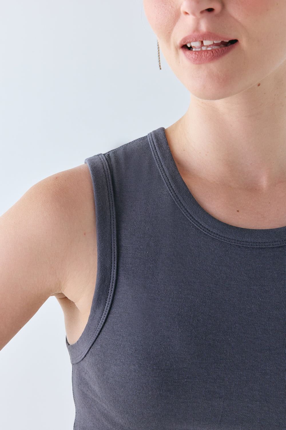 Mona Tank Charcoal | VRG GRL near me