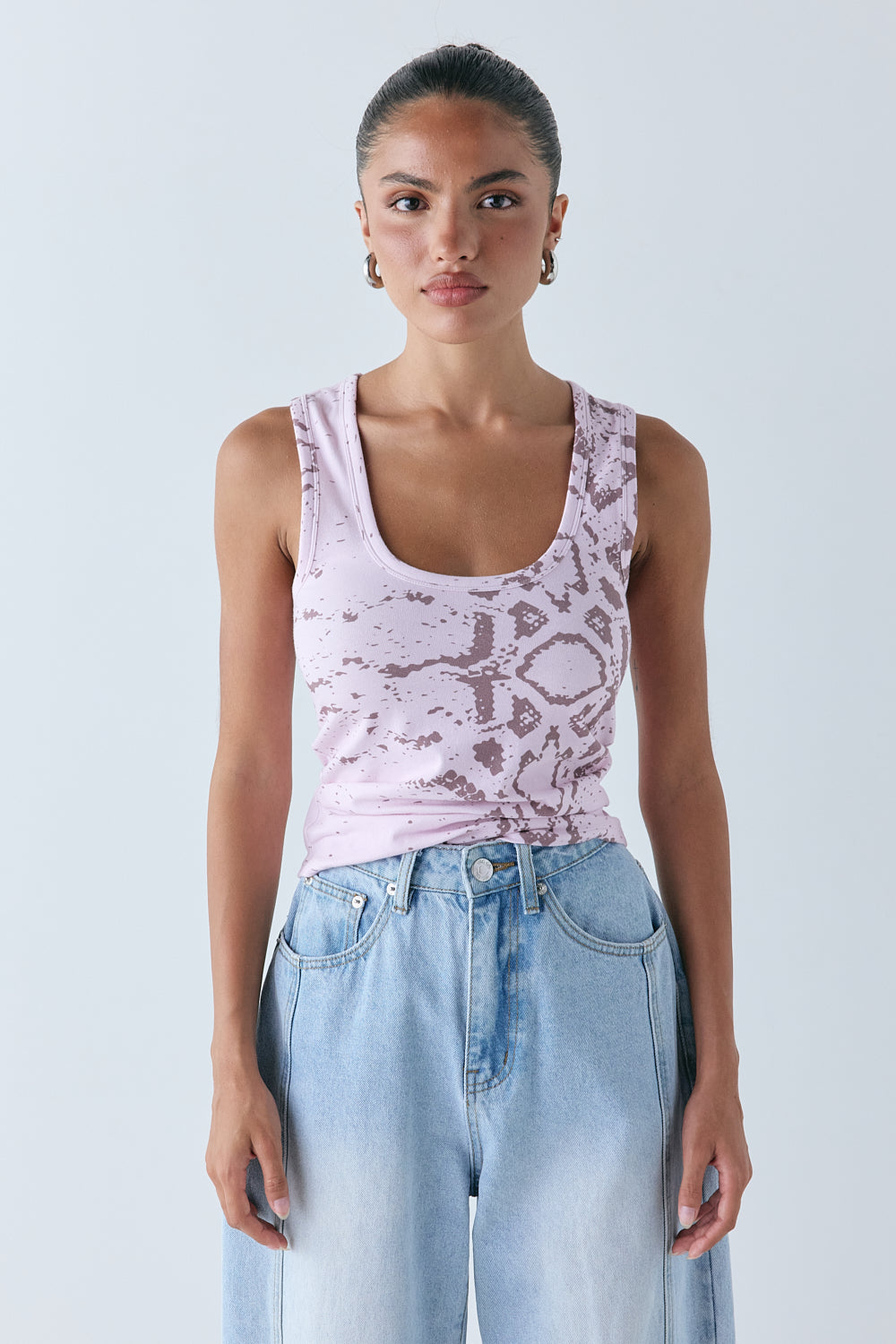 Cora Tank Pink Snake | VRG GRL sale