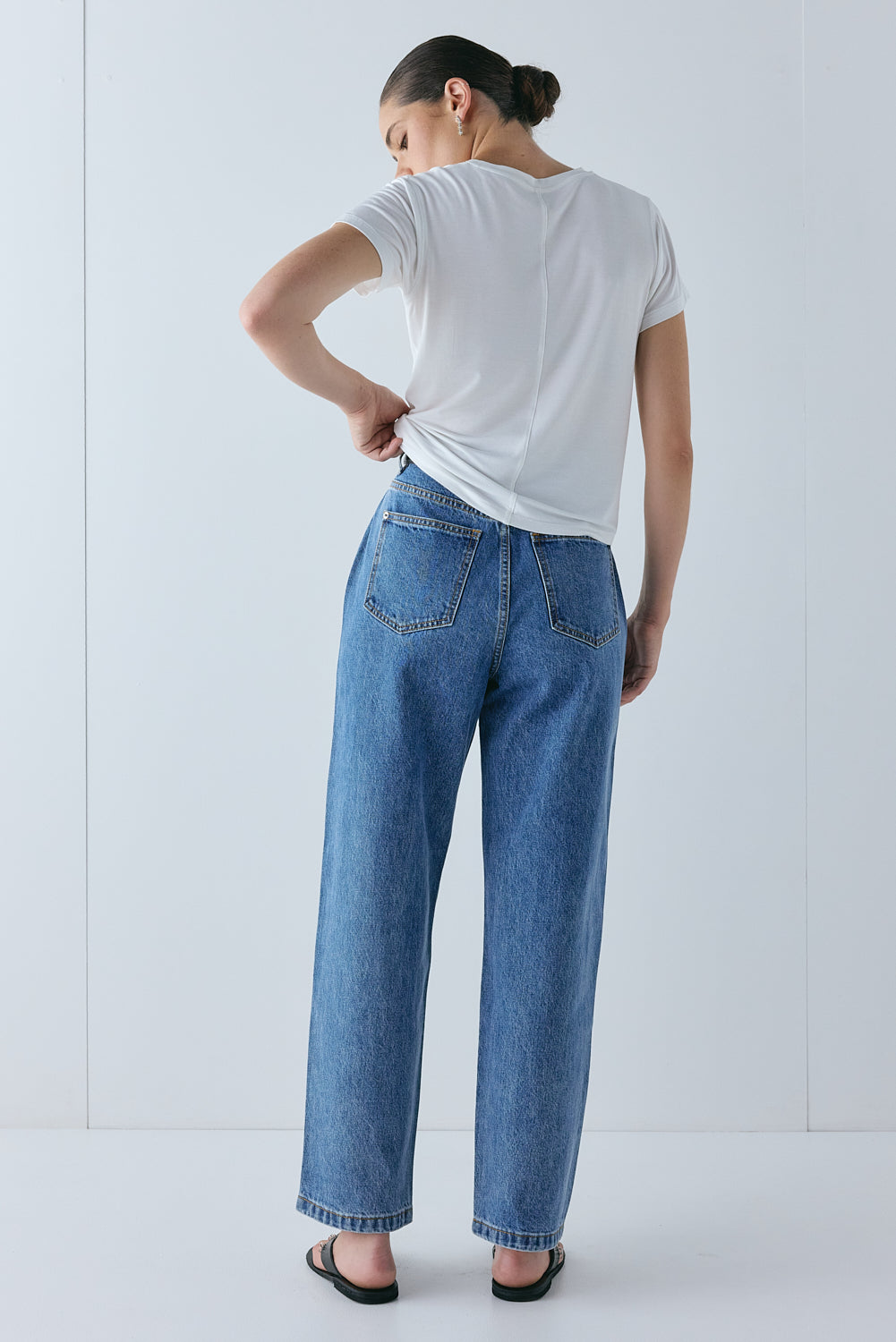 Lenah High Rise Denim Jeans Blue | VRG GRL near me