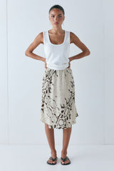 Marcia Midi Skirt Snake | VRG GRL sale