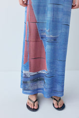Elara Mesh Maxi Skirt Sail | VRG GRL discount