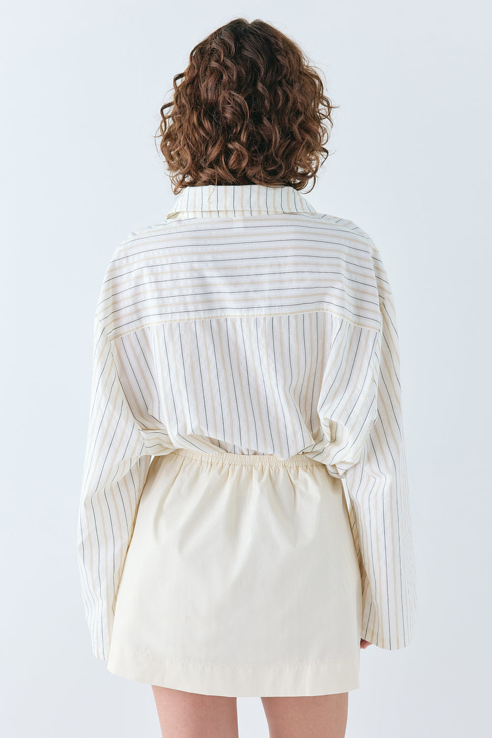 Elka Mini Skirt Cream | VRG GRL online