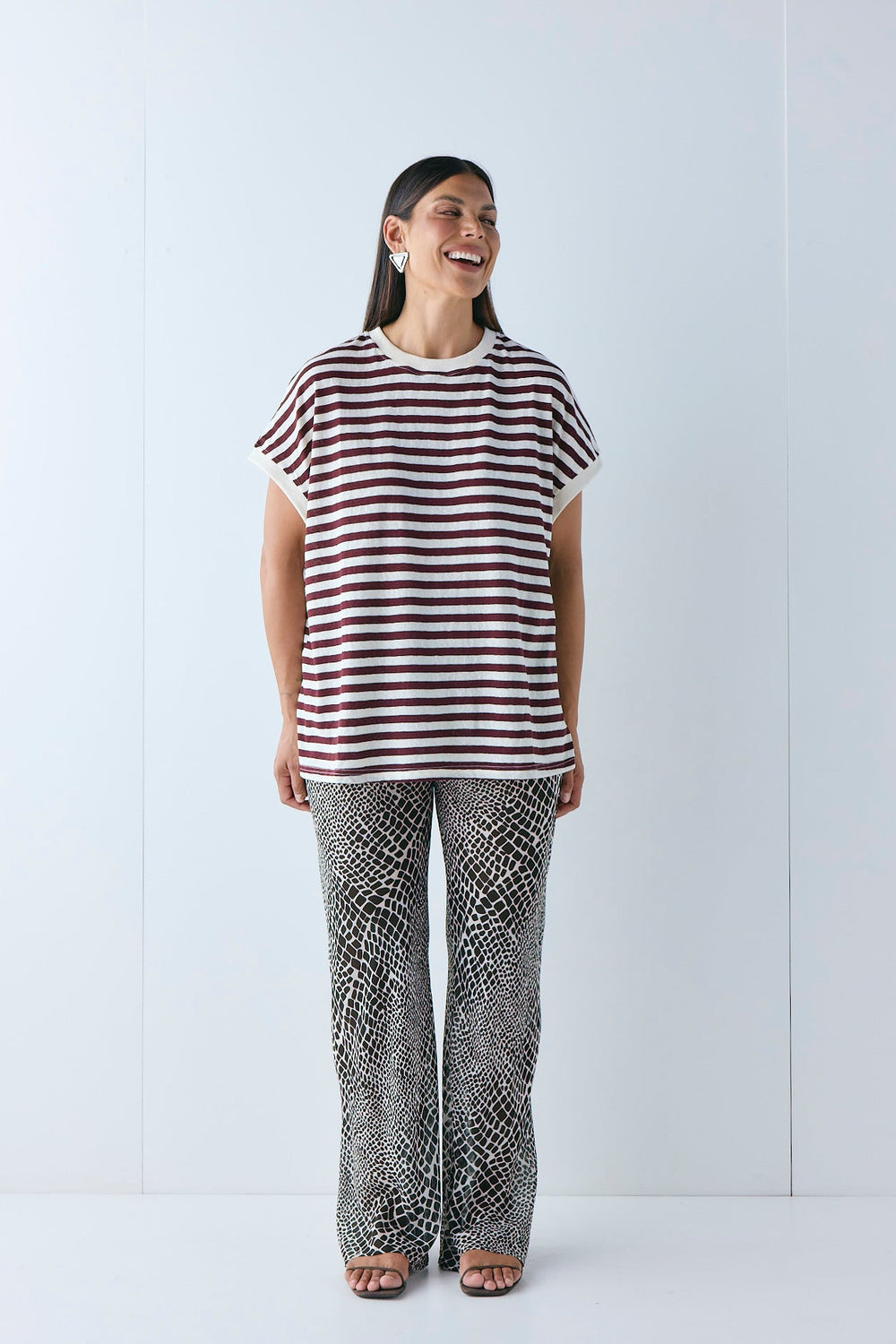 Remi Sheer Pants Croc | VRG GRL US