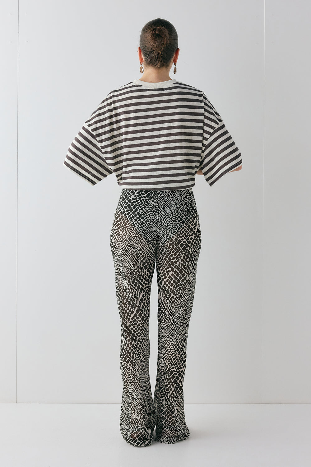 Remi Sheer Pants Croc | VRG GRL US