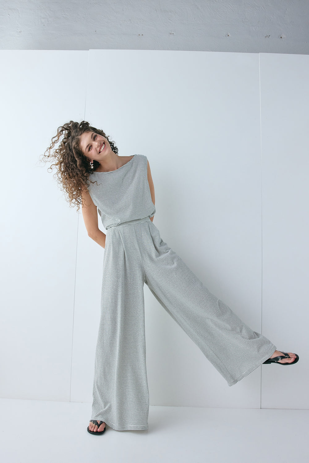 Lidia Pants Stripe | VRG GRL on sale