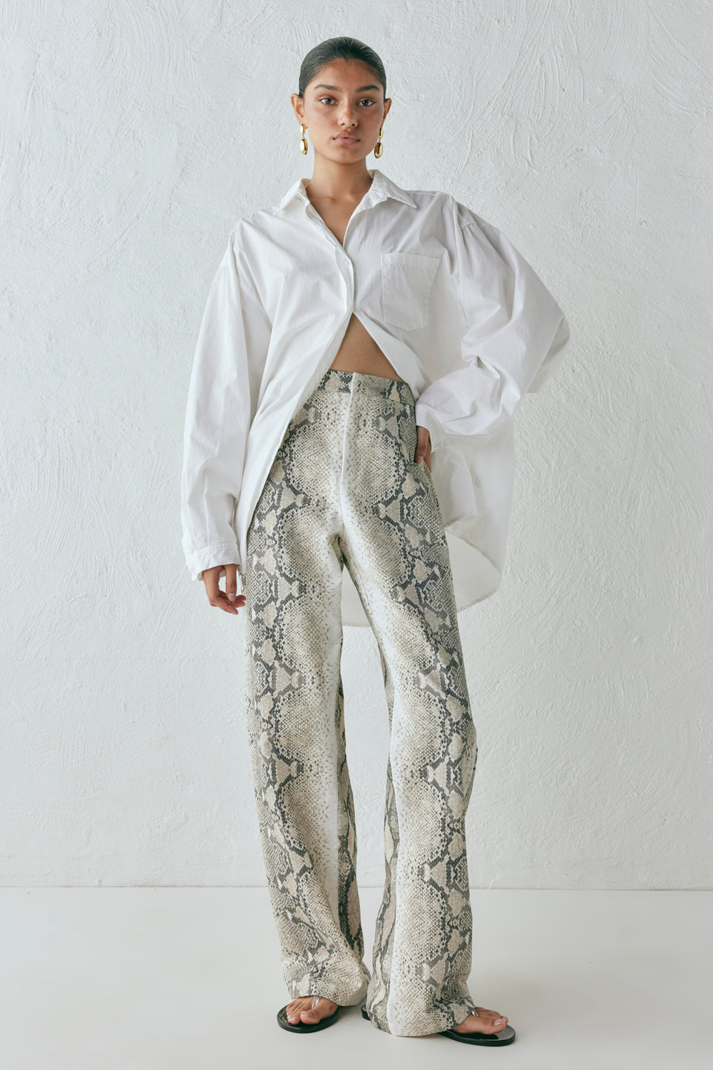 Rue High Rise Pants Snake | VRG GRL for sale