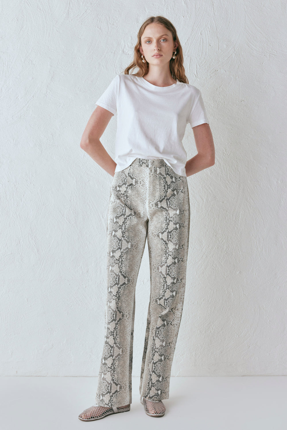 Rue High Rise Pants Snake | VRG GRL for sale