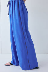 Moonscapes Pants Cobalt | VRG GRL for sale