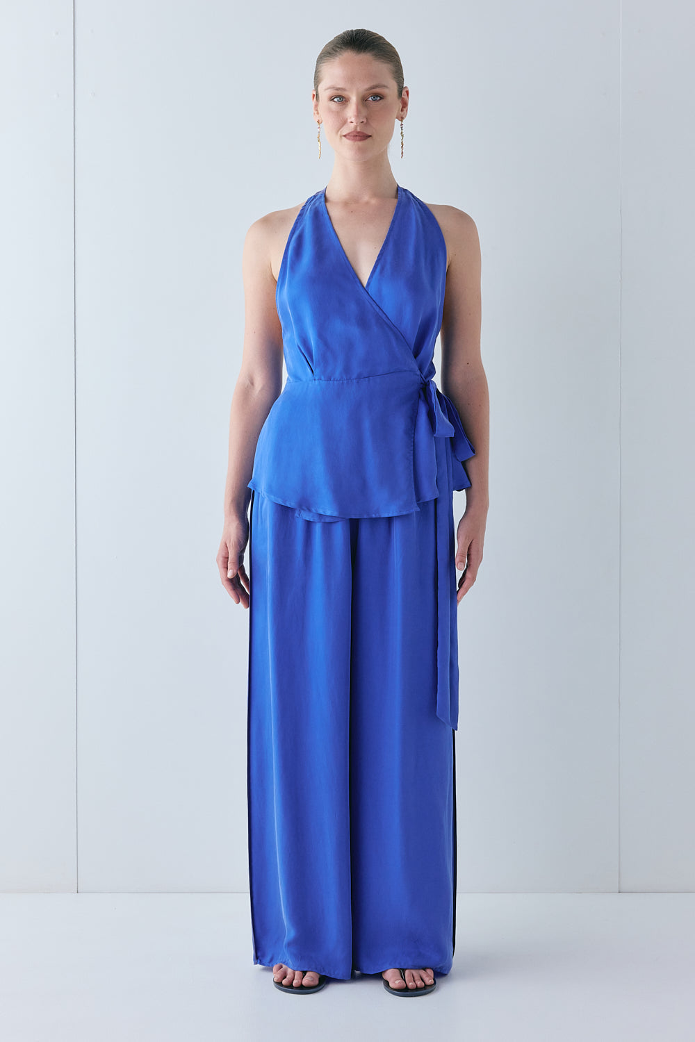 Moonscapes Pants Cobalt | VRG GRL for sale