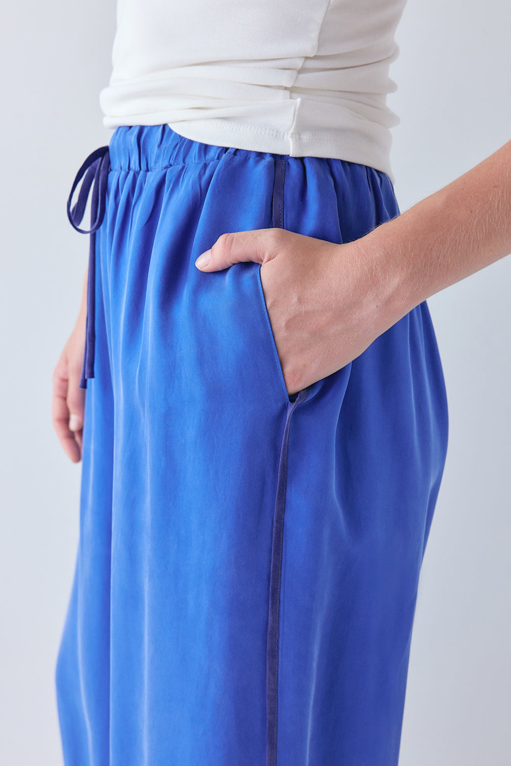 Moonscapes Pants Cobalt | VRG GRL for sale