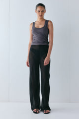 Remi Sheer Pants Black | VRG GRL US