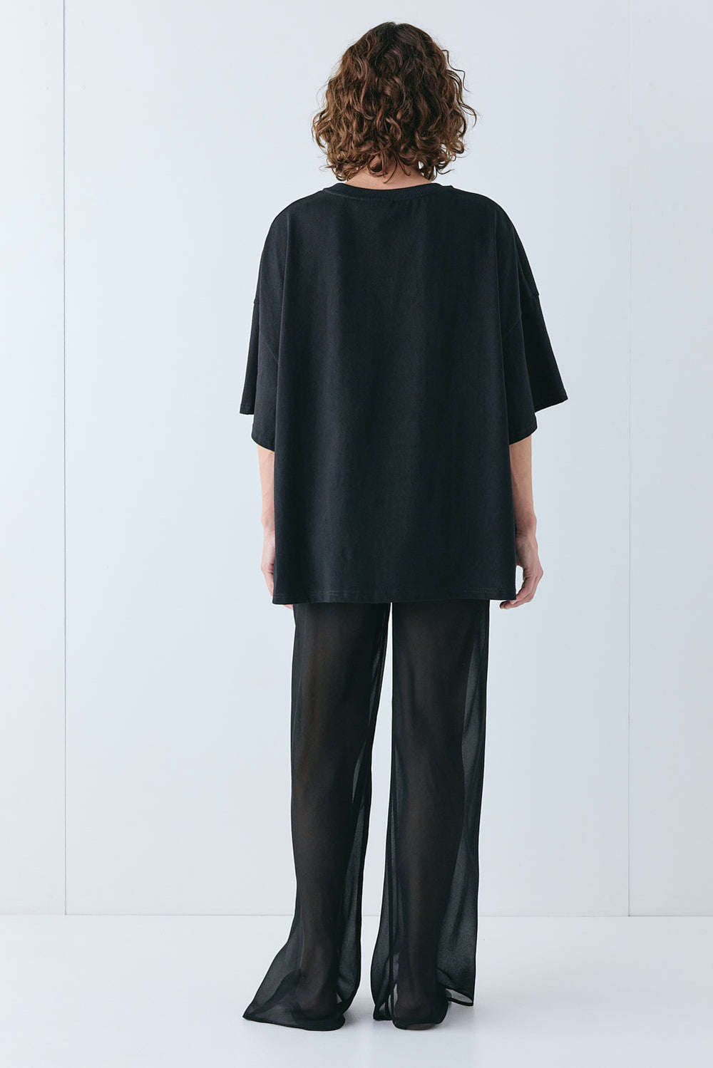 Remi Sheer Pants Black | VRG GRL US